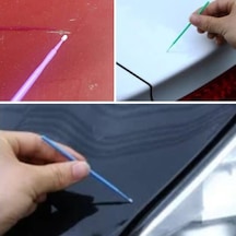 Ollevra Araba Rötüş Fırçası 100 Lü Mini Tek Kullanımlık İnce Uçlu Yumuşak Kıllı Boya Uygulayıcı, Otomotiv Detaylandırma