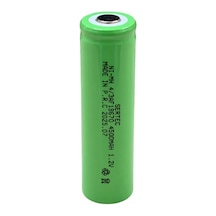 Sertec 18670 4/3af 1.2v 4500mah Ni-mh Düz Kafa Şarjlı Pil