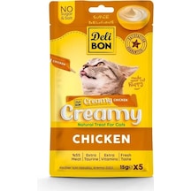 Delibon Creamy Ödül Maması Tavuklu 15gr 5li Paket