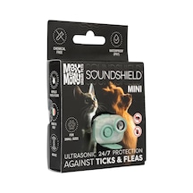 Max & Molly Soundshield Mını: Ultrasonik Pire Ve Kene Kovucu Tasma - Kimyasal İçermeyen Güvenli Koruma Siyah