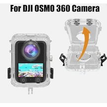 DJI Osmo 360 / Osmo 360 2 Uyumlu Dive Case Görünmez Dalış Kabı 40m Beyaz