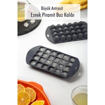 Büyük Antrasit Piramit Buz Kalıbı 13 24 2 Cm Belirtilmemiş Diğer