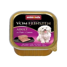 Animonda Vom Feinsten Hindili Ve Kuzulu Yetişkin Köpek Konservesi 150gr