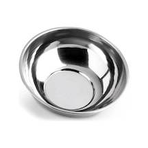 6 Adet Çelik Kedi Köpek Mama Ve Su Kabı Çap 12 Cm Yükseklik 4cm