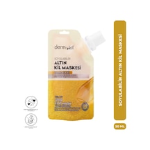 Dermokil Soyulabilir Altın Kil Maske 50 Ml