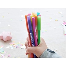 15 Funtastıcs Çocuklar İçin İnce Uçlu Keçeli Kalem 12&apos Li Set - 1 Mm Yuvarlak Uç