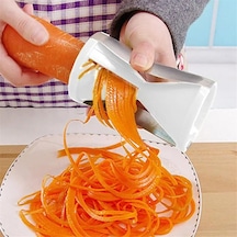 Eastmeeetwest--parçalayıcı Alet Emek Tasarrufu Sağlayan Rende Sebze Parçalayıcı Havuç Dilimleyici Beyaz Beyaz