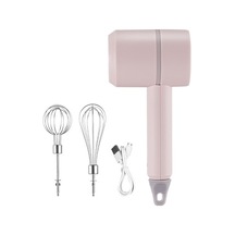 Yasammerkezi Kablosuz Yumurta Çırpıcı Elektrikli Ev Usb Şarj Mini El Yumurta Çırpıcı Ahşap