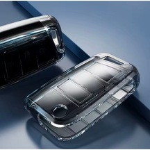 Seat Arona Şeffaf-füme Anahtar Kılıfı