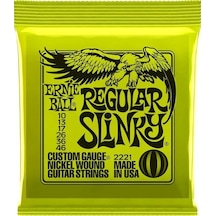 Ernie Ball 10-46 Regular Slinky Nikel Elektro Gitar Teli P02221