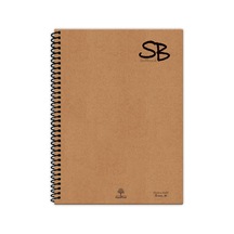 Tr Sb A4 70 Yp. Defter Kraft Kapak Spiralli Hafif Kağıt Çizgili 140 Sf Genel