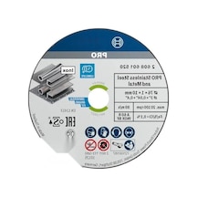 5 Adet Paslanmaz Çelik Ve Metal Kesme Diski - 10 Mm Yuvalı
