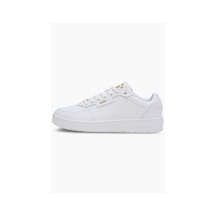 Puma Court Classic Lux Erkek Spor Ayakkabı 39501901 Beyaz Beyaz