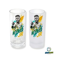 Neymar Jr. Buzlu / Buzsuz Seçenekli Rakı Bardağı 1 Adet Şık Sunum Bardağı 0216