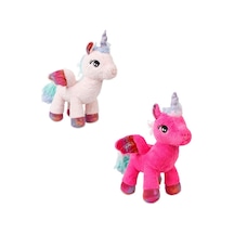 63018 Peluş 30 Cm Kanatlı Unicorn Pembe