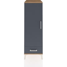Kronos Dolap 3 Raflı Tek Çekmeceli Tek Kapaklı 44x59x134 Çam-antrasit Atlas Çam Kronos Dolap 3 Raflı Tek Çekmeceli Tek Kapaklı 44x59x134 Çam-antrasit Atlas Çam