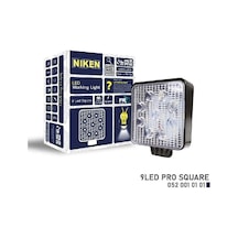 Niken Çalışma Lambası 9 Ledli Kare 22-27 W 1 Adet