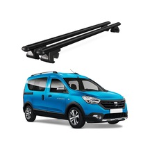 Venüs Dacia Dokker 2012-2021 Uyumlu Siyah Ara Atkı Port Bagaj Tavan Barı