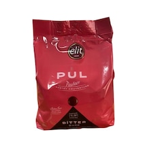 Elit Pastacı Bitter Pul Çikolata 1 Kg Glutensiz