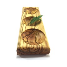 Zeytin Ağacı Ahşap Sosluk Çerezlik Üçlü