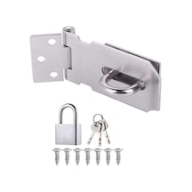 3 İnç Kapı Tokası Hırsızlığa Karşı Korumalı Kapı Kilidi Kolay Kurulum 3 İnç Kapı Tokası Hırsızlığa Karşı Korumalı Kapı Kilidi Kolay Kurulum