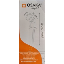 5watt Siyah Kasa Yeşil Işık Ledli Kazıklı Bahçe Armatürü Diğer