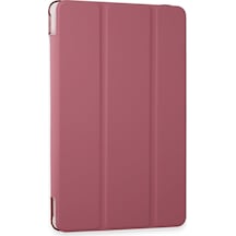 Galaxy X610 Tab S9 Fe Plus 12.4 Kılıf Tablet Smart Kılıf - Pembe Diğer