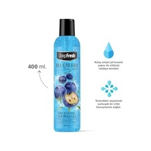 Deep Fresh Peeling Etkili Arındırıcı Duş Jeli Yaban Mersini 400 Ml Açık Mavi