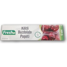 Fresh-Up Kilitli Buz Dolabı Poşeti Küçük Boy 17X23 12 Li