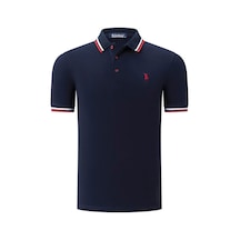 T8594 Dewberry Erkek T-shırt-düz Lacivert Düz Lacivert