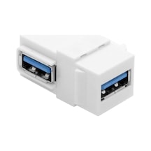 Parcbeny 25355 Usb 3.0 90 Derece Dişi-dişi Konnektör Usb Tip A Erkek Uçlarıyla Bağlayarak Uzatma Olarak Kullanmanızı Sağlar.