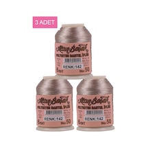 3 Adet Altınbaşak Oya Ve Dantel İpi 20 Gr - Royaleks - No: 142