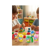 Oyun Hamuru 6 Renk 780gr 1 Paket Nova Color 6 Lı Oyun Hamuru Kurumaya Karşı Dirençli Okul Öncesi Kreş Yumuşak Dokulu Çok Renkli