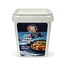 Sebzeli Makarna Sosu 1000 Gr Vegetable Pasta Sauce - Helal Belgeli, Yerli Üretim