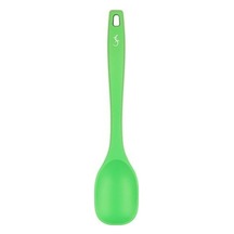 Lurch - Platin Silikon Yemek Kaşığı 28 Cm Yeşil - Yanmaz, Yapışmaz, Bükülmez, Çizmez, Tat Ve Koku Bırakmaz - 240081