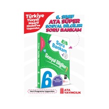 6. Sınıf Ata Süper Sosyal Bilgiler Soru Bankam