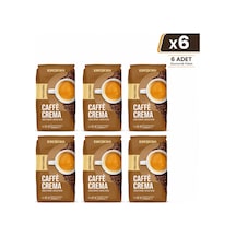 Eduscho Caffe Crema Çekirdek Kahve 1000 Gr 6 Adet
