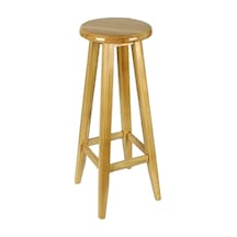 Yuvarlak Tabure Naturel 80 Cm