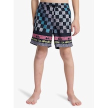 Quiksilver Everday Printed Volley 8-16 Yaş Çocuk Deniz Şortu-eqbjv03540tep Çok Renkli