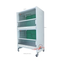 İstanbul Kafes Model 2 Pvc Kuş Dolabı