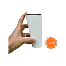 Cateksss 14 Cm Riva Ayak Beyaz - 6 Lı Paket