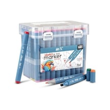 Art-x Sketch Marker Çift Taraflı 60 Renk