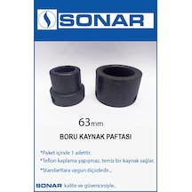 Plastik Boru Kaynak Paftası.Lokma 63 Mm