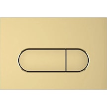 740-2224 - VitrA Root Round Kumanda Paneli, Altın