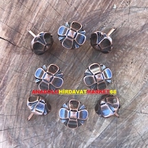 15 MM Papatya Kabara Raptiye Koltuk Çivisi Antik Eskitme 120Adet