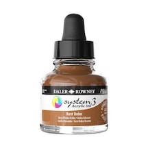 Daler Rowney System 3 Akrilik Mürekkep 29.5Ml 223 Burnt Umber