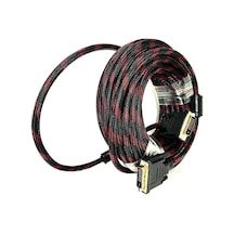 15 Metre Dvi Kablo Dvi to Dvi Kablo 24+1 DVI Kablo Erkek Erkek