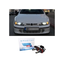Fiat Bravo Led Xenon Kısa Far Ampulü H1 Ultimate 9500 Lumens Yeni Seri Beyaz
