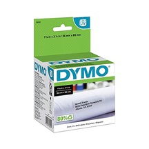 Labelwriter Etiket Yazıcıları Için Lw Büyük Posta Adresi Etiketleri Beyaz 1-4 10'' X 3-1 2'' Büyük 260'lık 2 Rul Genel