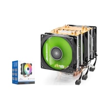 Nodar Nd2603 Cpu Kule Tipi İşlemci Soğutucu Üç Fanlı 90 Mm Siyah